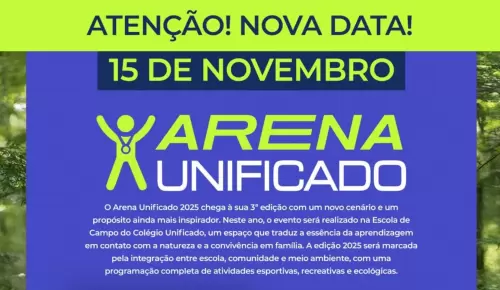 Participe da ARENA UNIFICADO